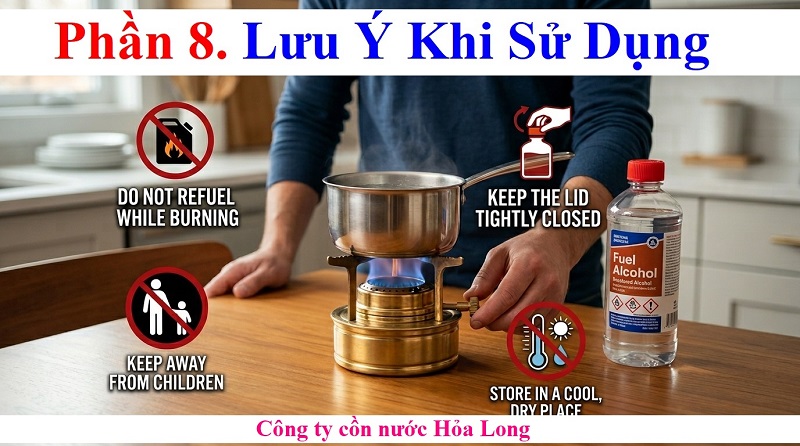 Giá Cồn Nước Cho Bếp Cồn Bao Nhiêu? Cập Nhật Mới Nhất Và Các Yếu Tố Ảnh Hưởng